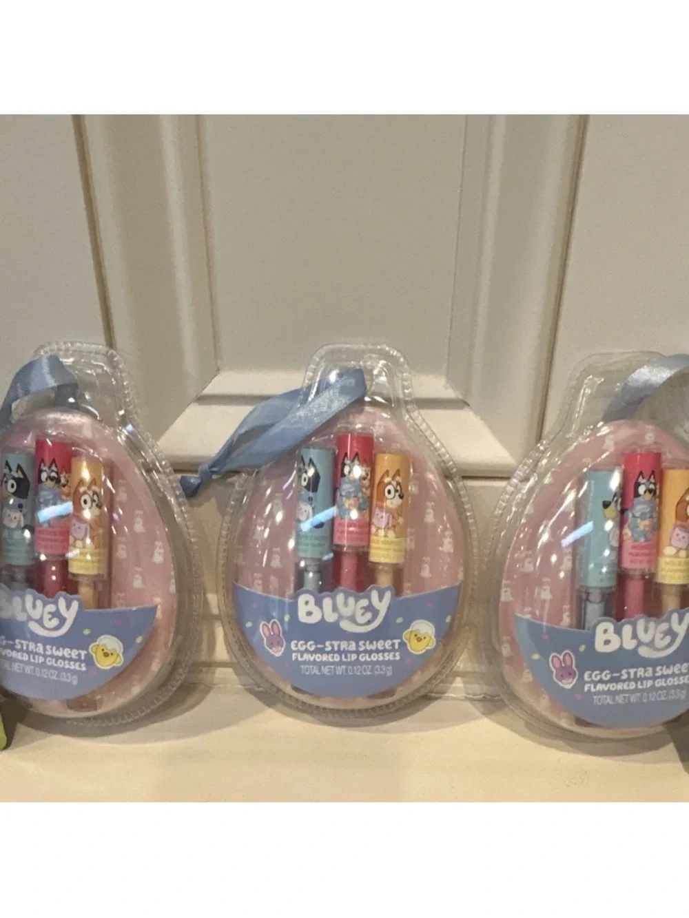 Bluey Assorted Flavors Lip Gloss & Lip Balm Sets Mixed Berry, Mango, Mint